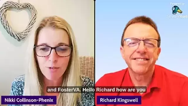 Nikki and Richard talk about leadership in child welfare