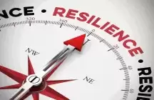 A compass pointing north to Resilience 