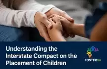 Adult holding a child's hands in support