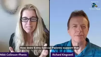 Richard and Nikki talk about how families are supported after a child is placed in foster care